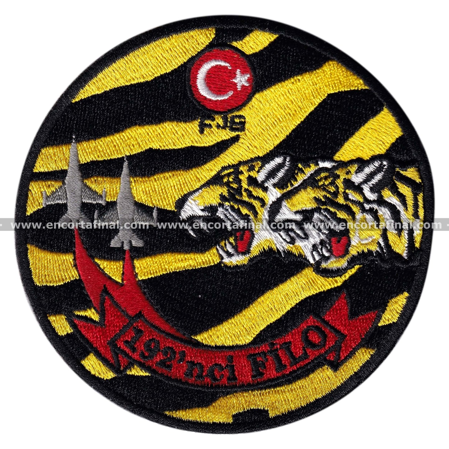 Parche Turkish Air Forces - 192'nci Filo - Lockheed Martin F-16 Fighting Falcon