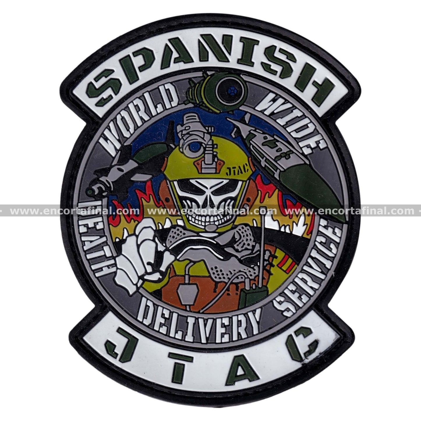 Parche Ala 11 - Spanish - JTAC - World Wide - Death Delivery Service - Eurofighter Typhoon