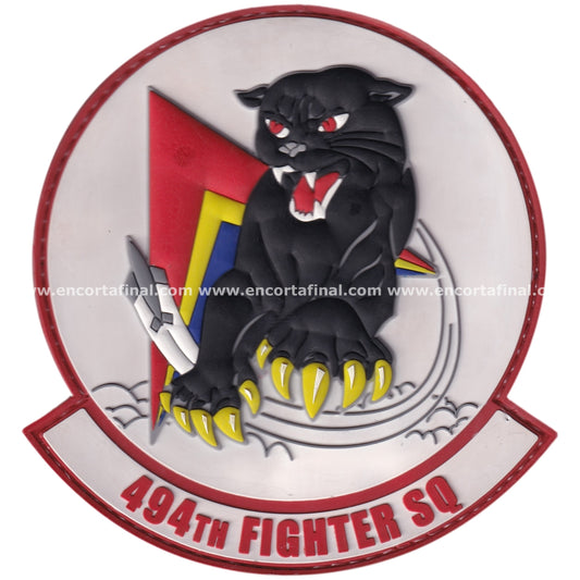 Parche United States Air Force (USAF) - 494th Fighter Squadron - McDonnell Douglas F-15 Eagle