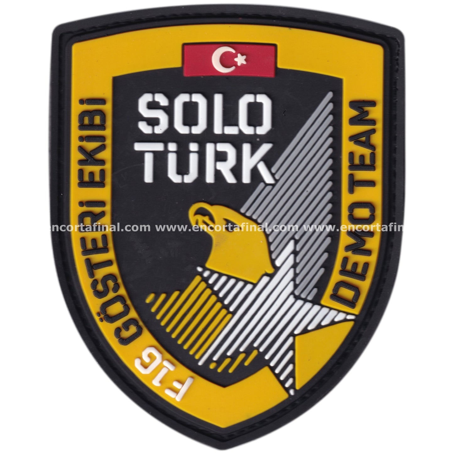 Turkish Air Force (TURAF) Patch - Turk Solo - Lockheed Martin F-16 Fighting Falcon