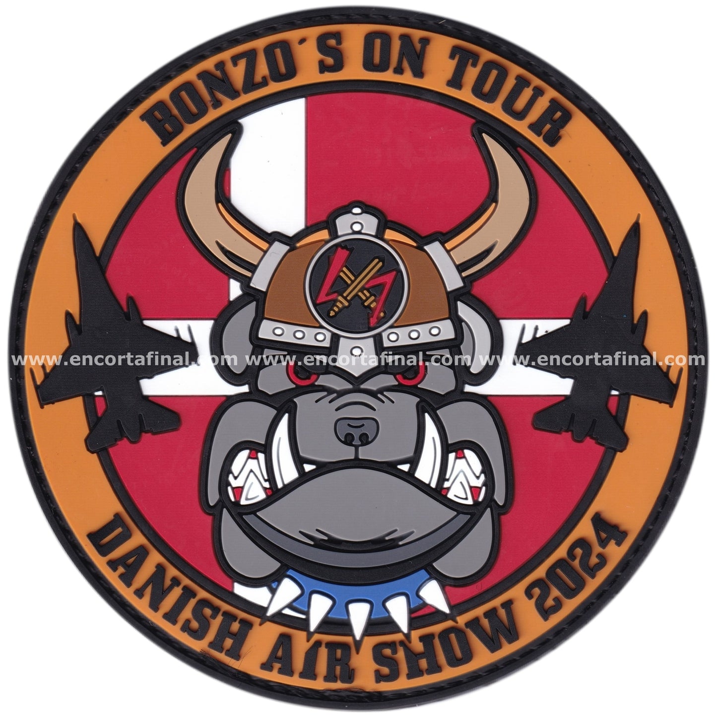 Parche Royal Netherlands Air Force (RNLAF) - 312th Squadron - Danish Air Show 2024