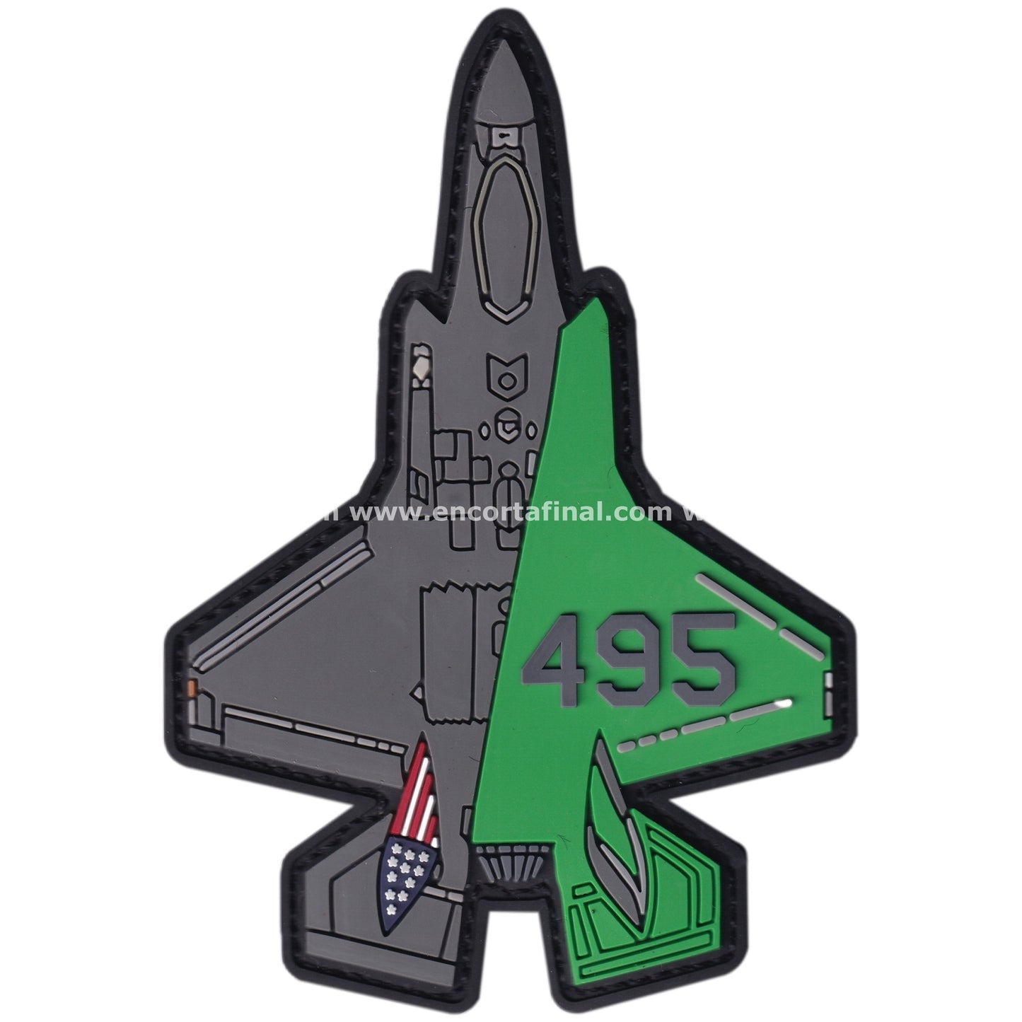 495th Fighter Squadron "Valkyries" (USAF) Patch - Lockheed Martin F-35 Lightning II