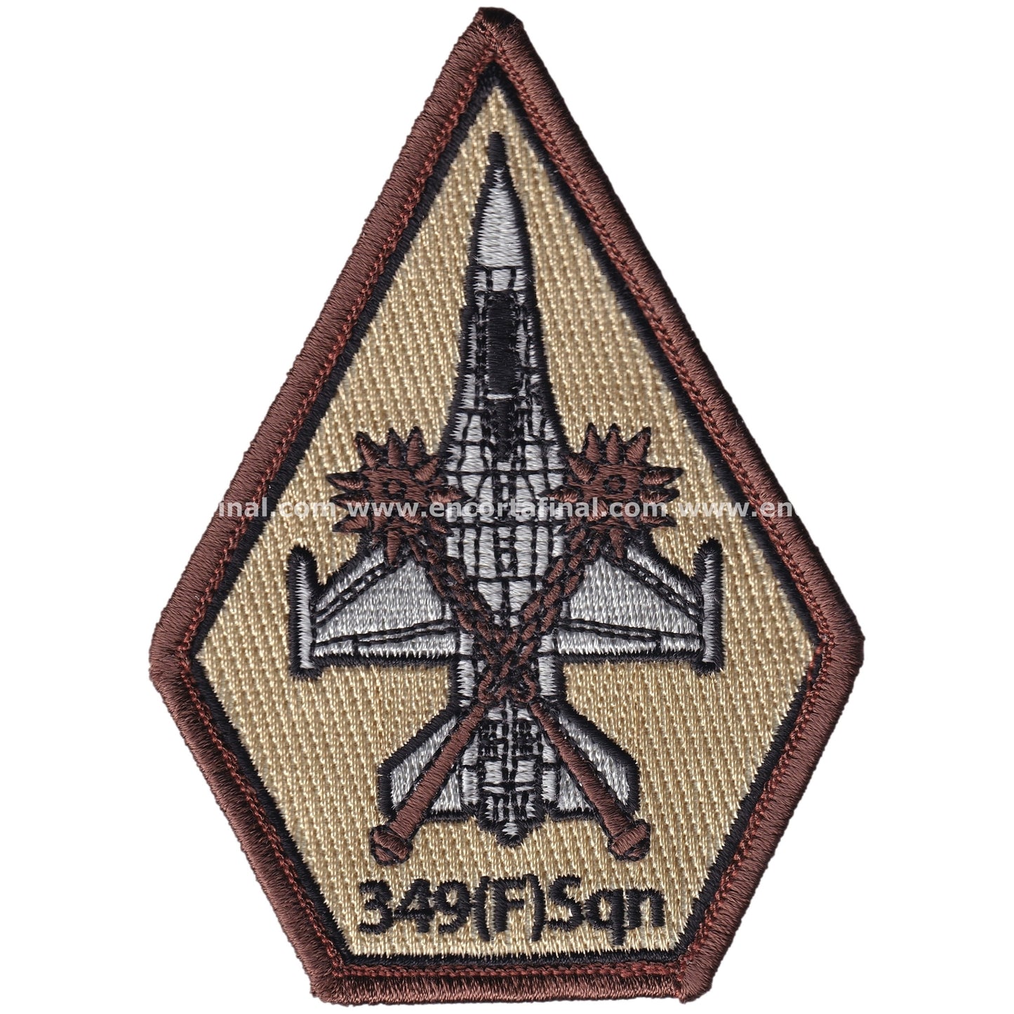 Parche Belgian Armed Forces - 349th Squadron - Lockheed Martin F-16 Fighting Falcon