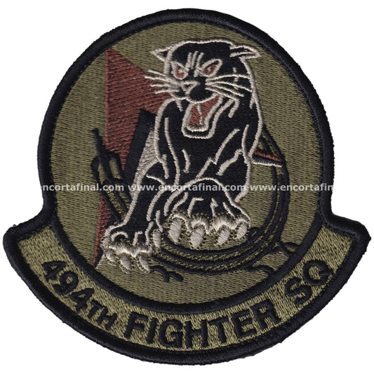 Parche United States Air Force (USAF) - 494th Fighter Squadron - McDonnell Douglas F-15 Eagle