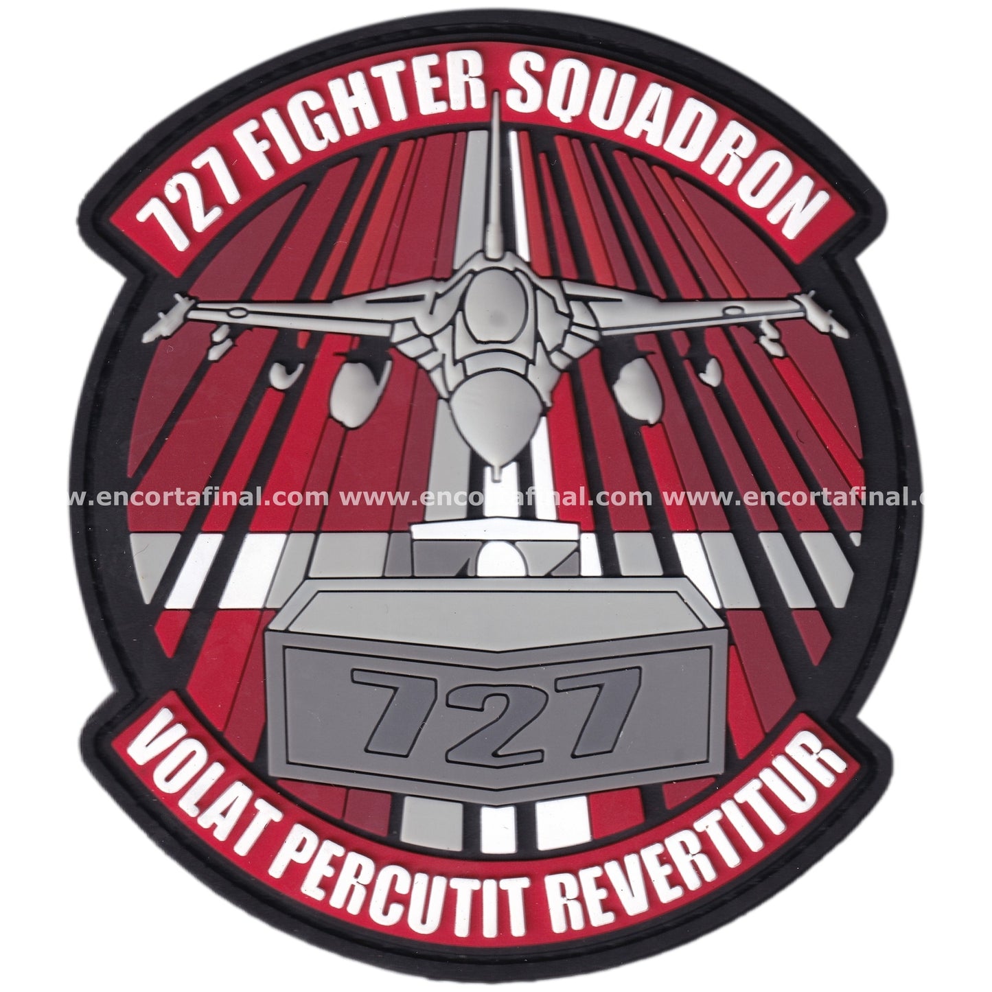 Parche Royal Danish Air Force - 727 Fighter Squadron - Lockheed Martin F-16 Fighting Falcon