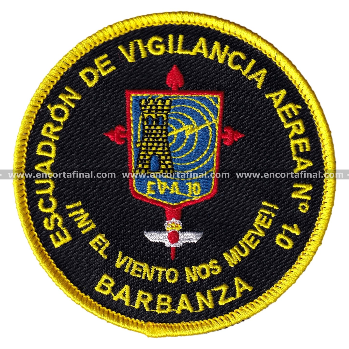 Parche Escuadron de Vigilancia Aerea Nº10 - Barbanza - Ni el viento nos mueve