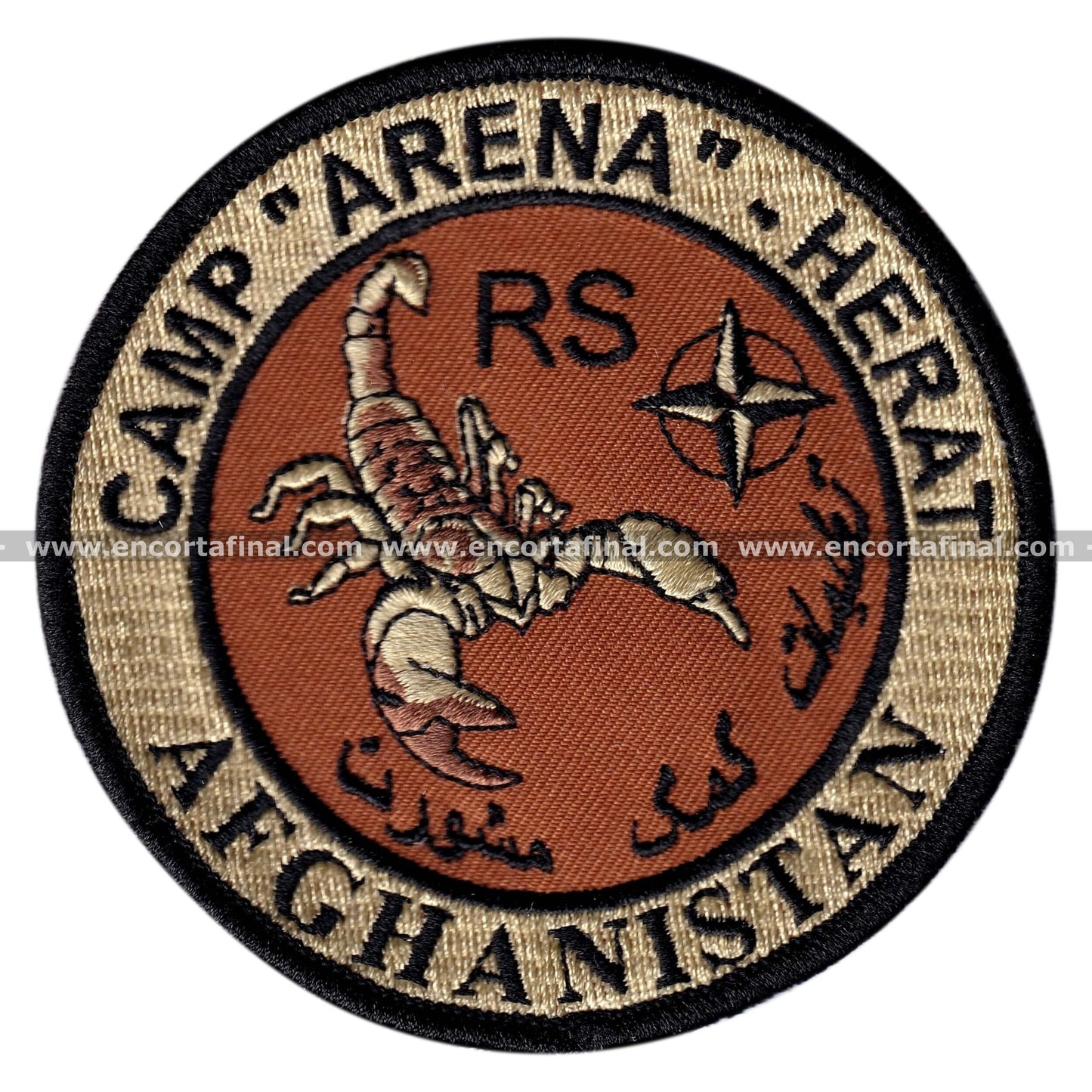 Parche RS - Camp Arena - Herat - Afghanistan