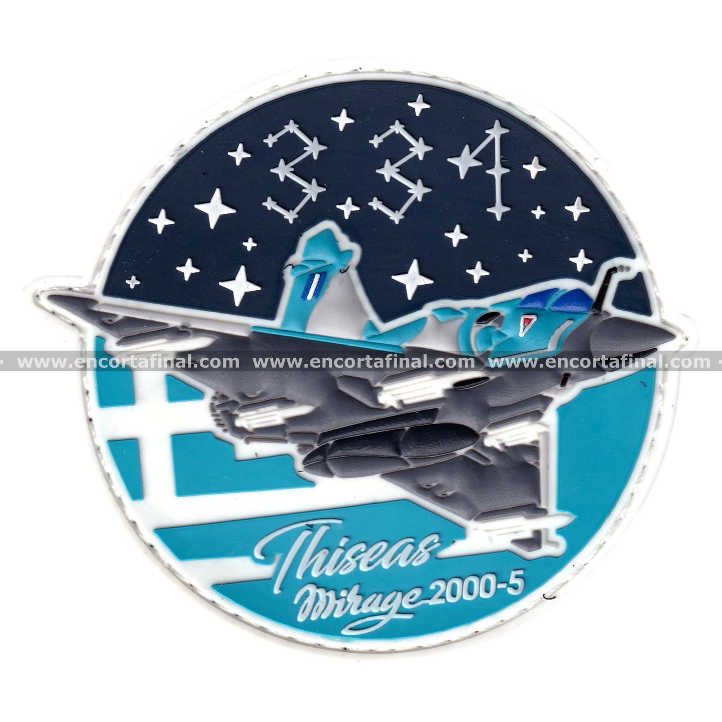 Parche Hellenic Air Force - 331 - Thiseas - Mirage 2000-5