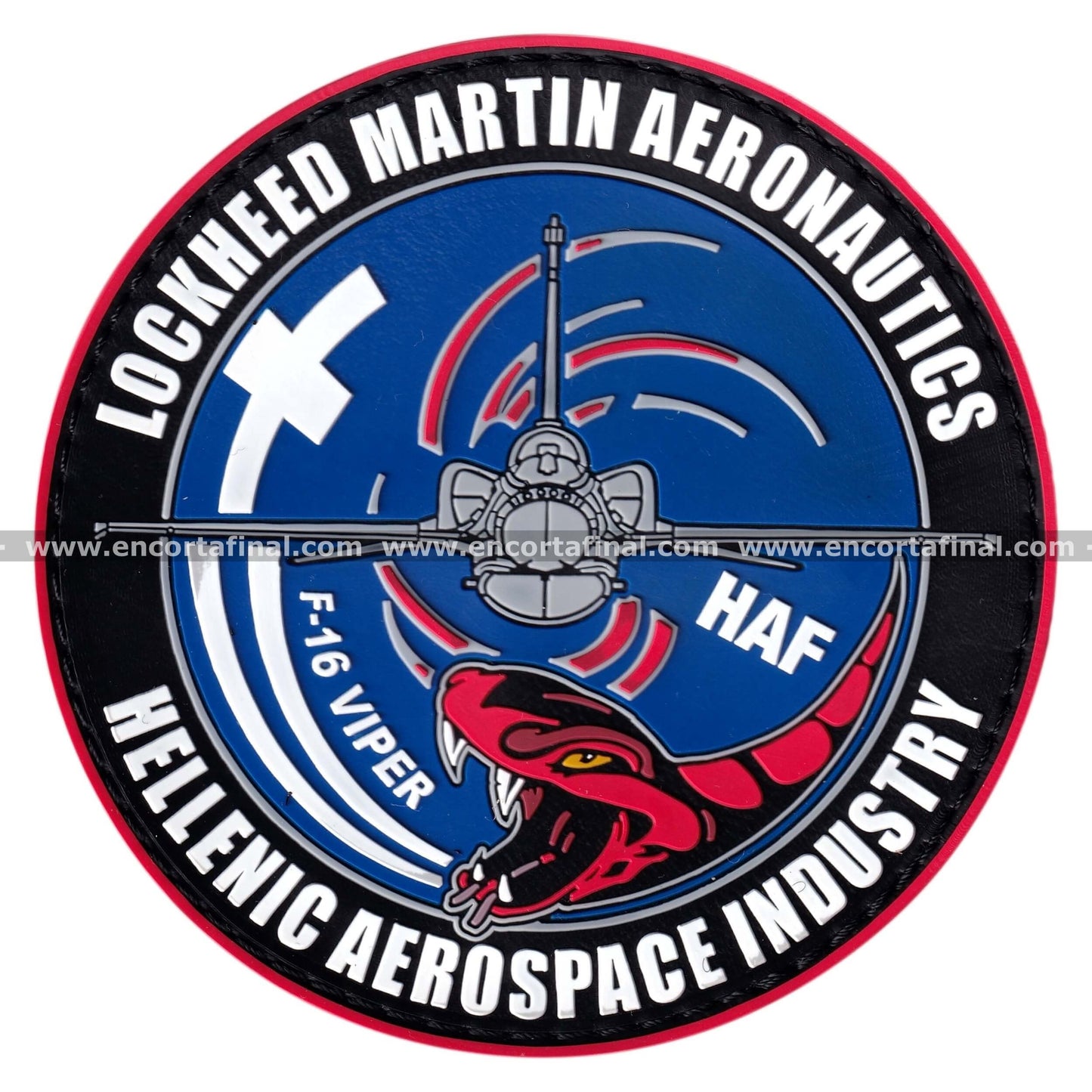 Parche Hellenic Air Force - F-16 Viper -  Hellenic Aerospace Industry - Lockheed Martin Aeronautics