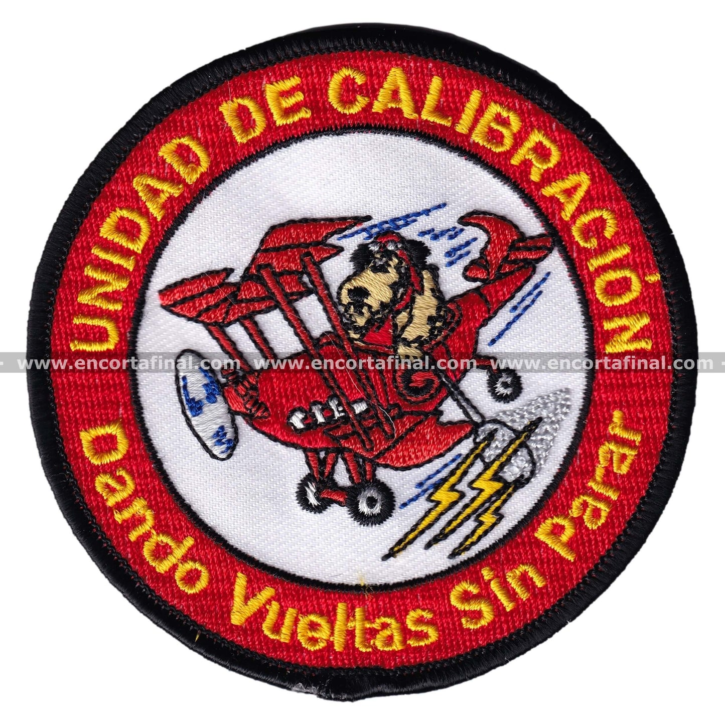 Parche Ejercito del Aire - 45 Grupo de Fuerzas Aereas - Unidad de Calibración - Dando Vueltas Sin Parar