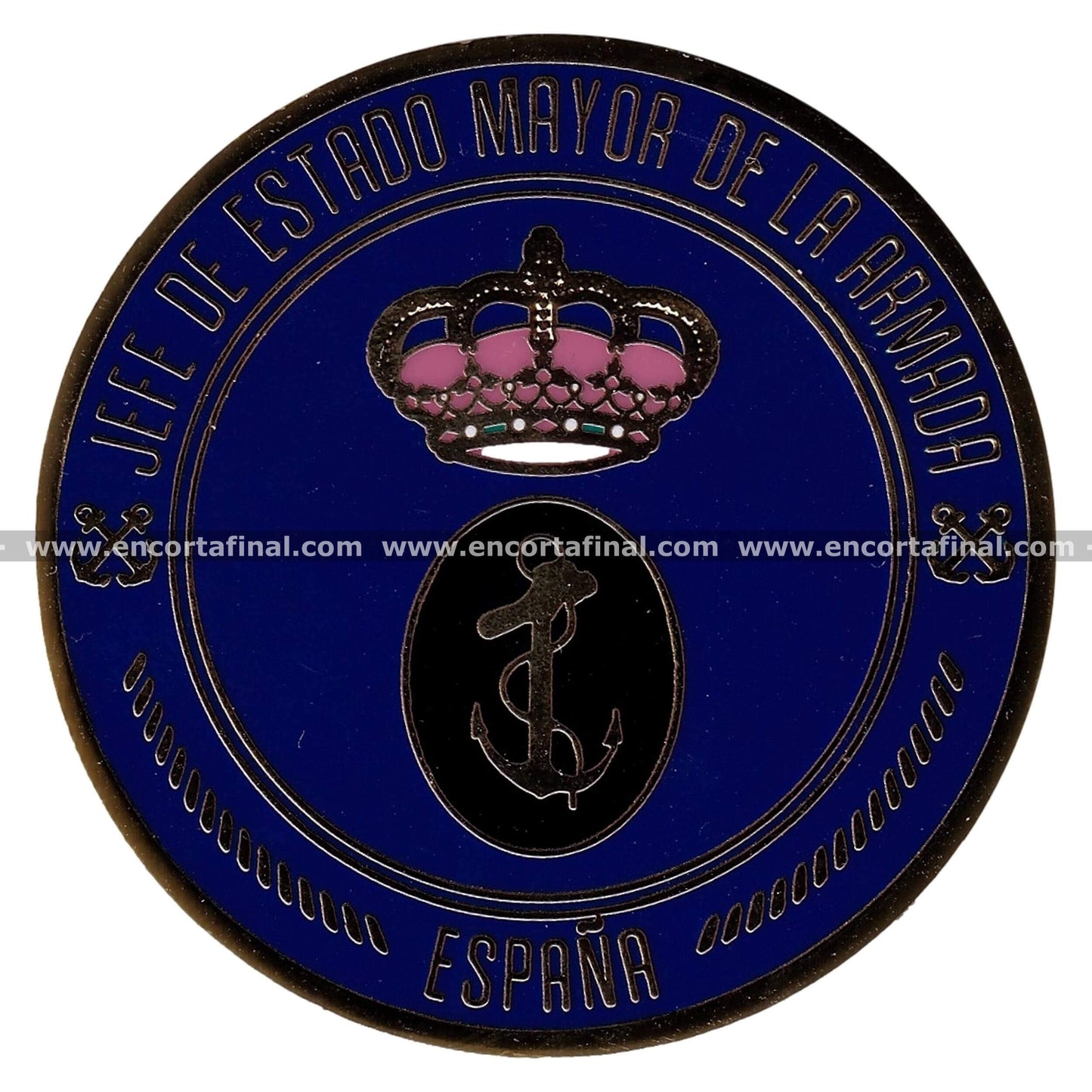 Moneda Armada Española - Jefe de Estado Mayor de la Armada