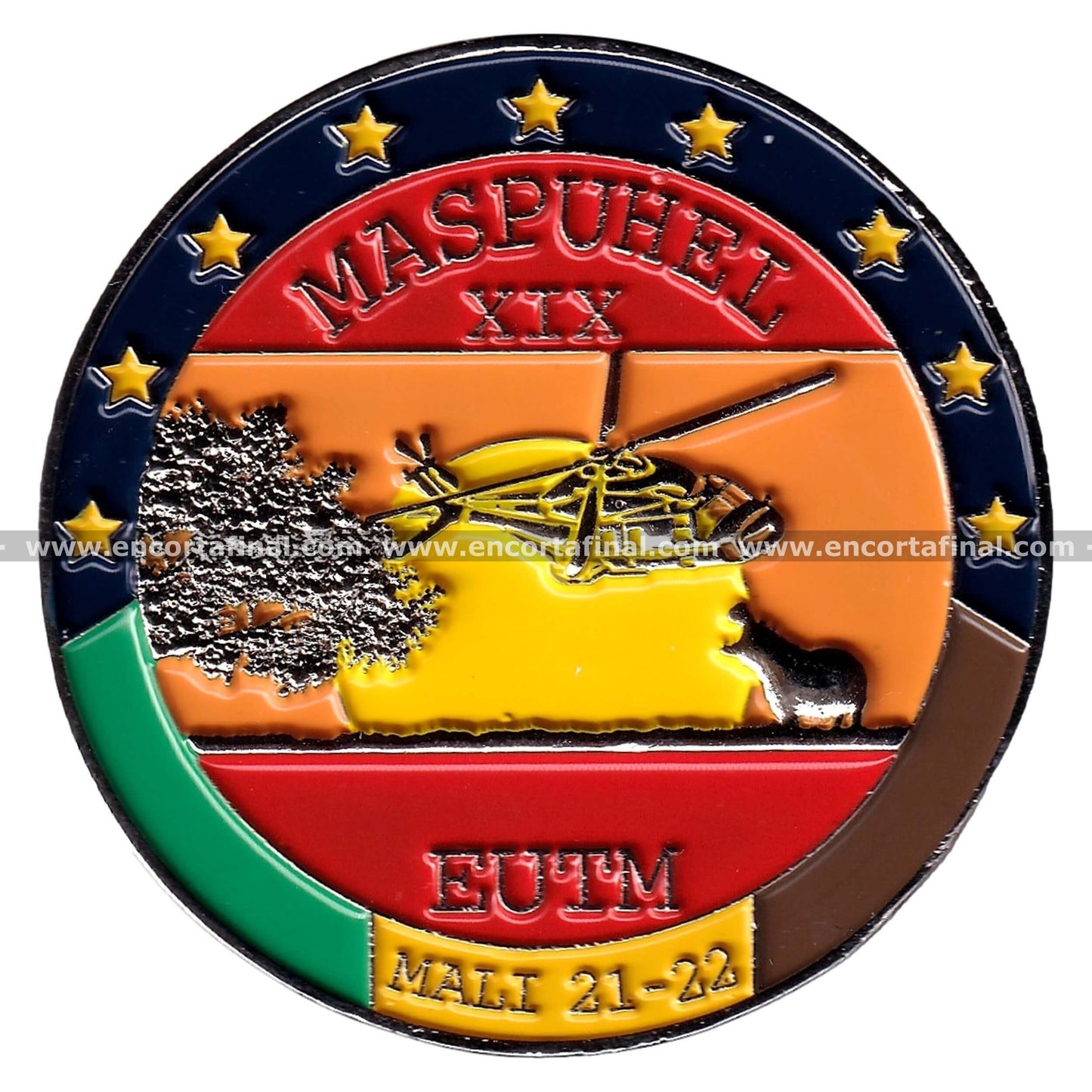 Moneda European Union - Training Mission Mali - MASPUHEL XIX