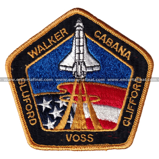 NASA Patch - Walker Cabana Bluford Voss Clifford
