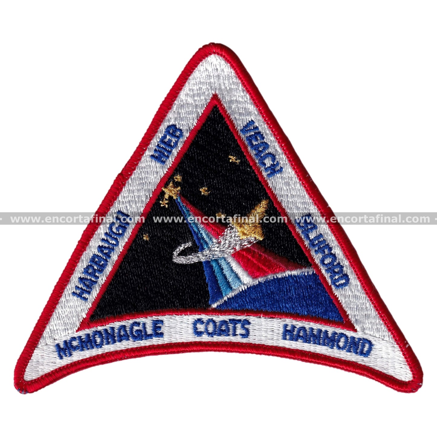 NASA Patch - Harbaugh Hieb - Veach Bluford - McMonagle Coats Hammond