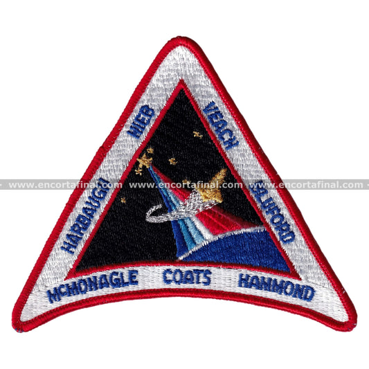 NASA Patch - Harbaugh Hieb - Veach Bluford - McMonagle Coats Hammond