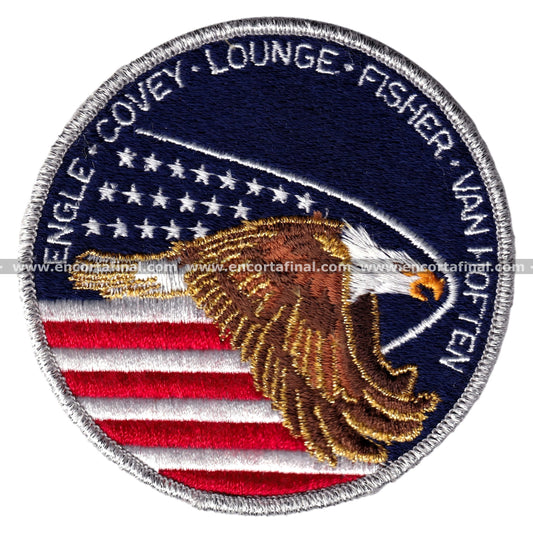 NASA Patch - Engle Covey Lounge Fisher Van Hoften