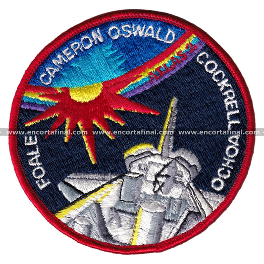 NASA Patch - Foale Cameron Oswald Cockrell Ochoa