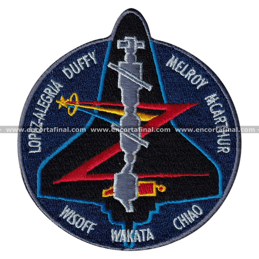 NASA Patch - Lopez-Alegria Duffy Nelroy McArthur Wisoff Wakata Chiao