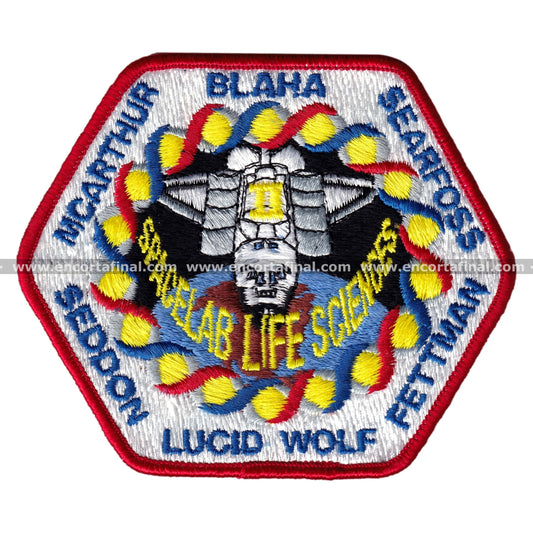 NASA Patch - McArthur Blaha Searfoss Seddon Lucid Wolf Fettman