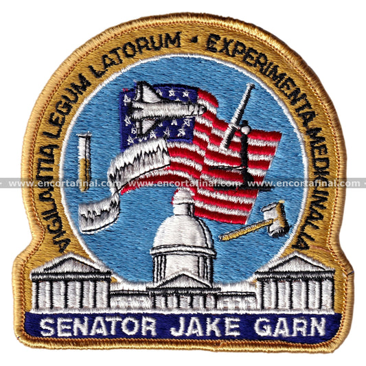 NASA Patch - Senator Jake Garn - Vigilantia Legum Latorum