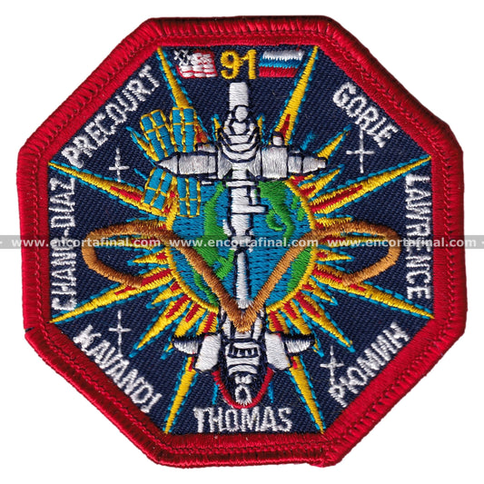 NASA Patch - 91 - Chang-Diaz Precourt Gorie Lawrence Kavandi Thomas