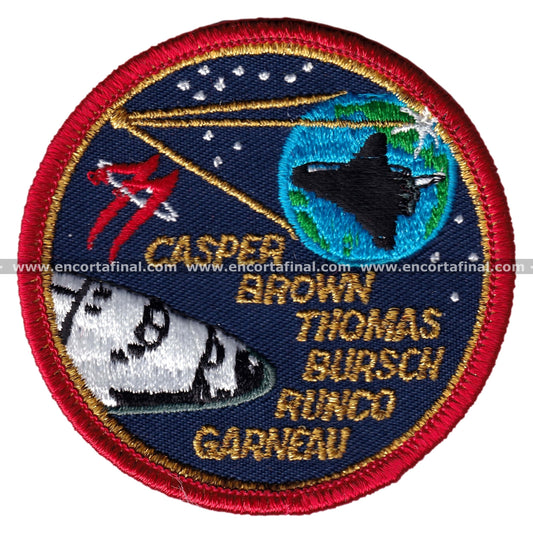 NASA Patch - Casper Brown Thomas Bursch Runco Garneau