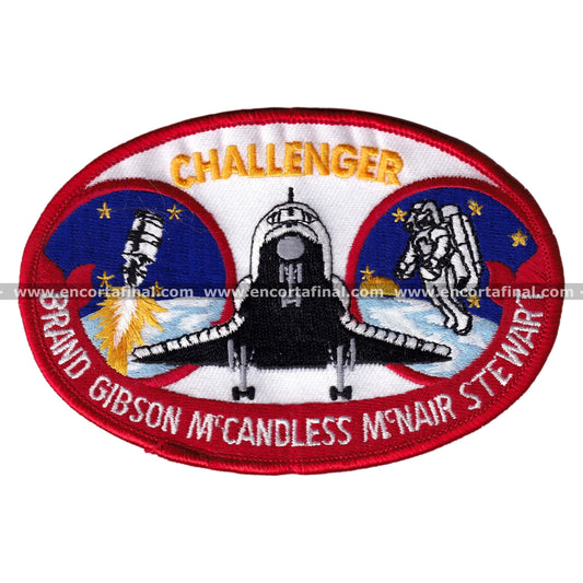 NASA Patch - Challenger - Brand Gibson McCandless McNair Stewart