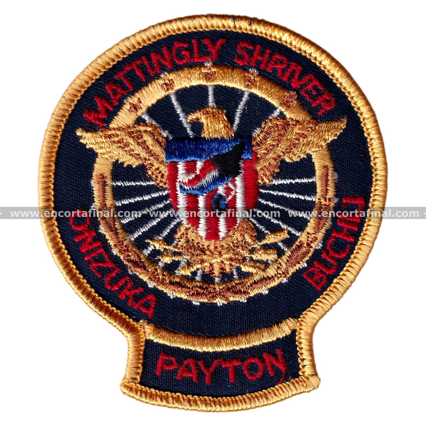 NASA Patch - Mattingly Shriver Onizuka Buchli Payton