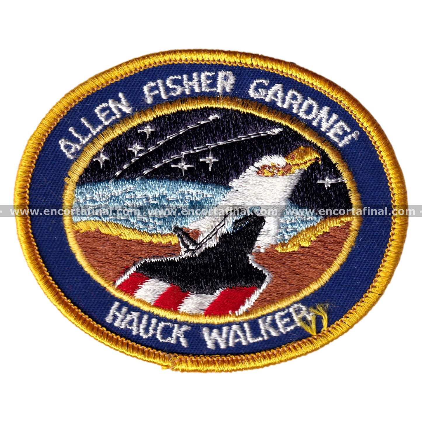 NASA Patch - Allen Fisher Gardner Hauck Walker