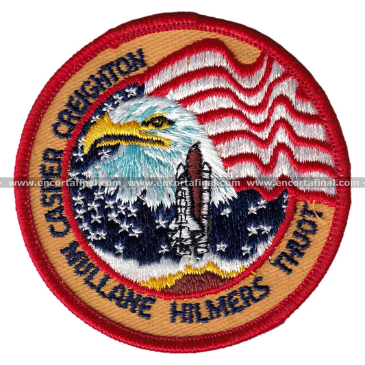 NASA Patch - Casper Creighton Mullane Hilmers Thuot