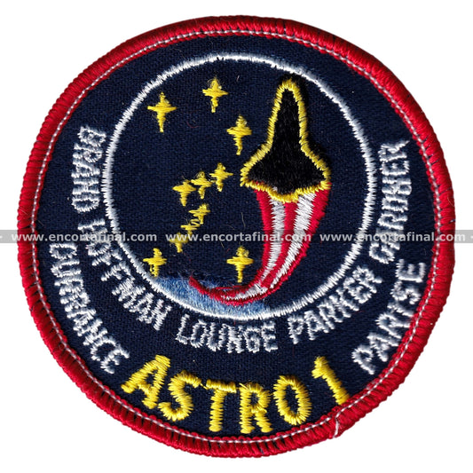 NASA Patch - Astro 1 - Brand Hoffman Lounge Parker Gardner Durrance Parise