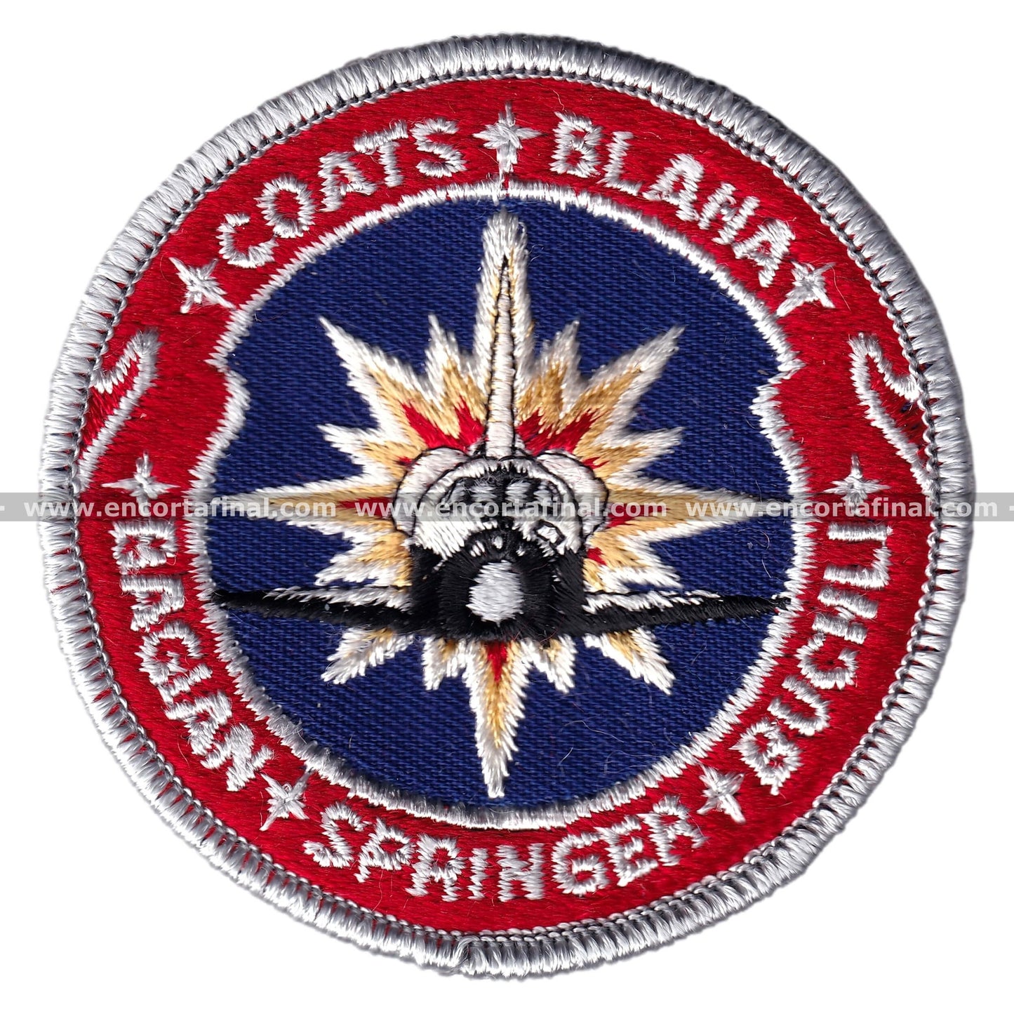 NASA Patch - Coats - Blaha - Bagian - Springer - Buchli
