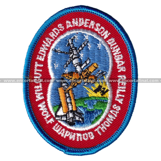 NASA Patch - Wilcutt Edwards Anderson Dunbar Relly Wolf Thomas