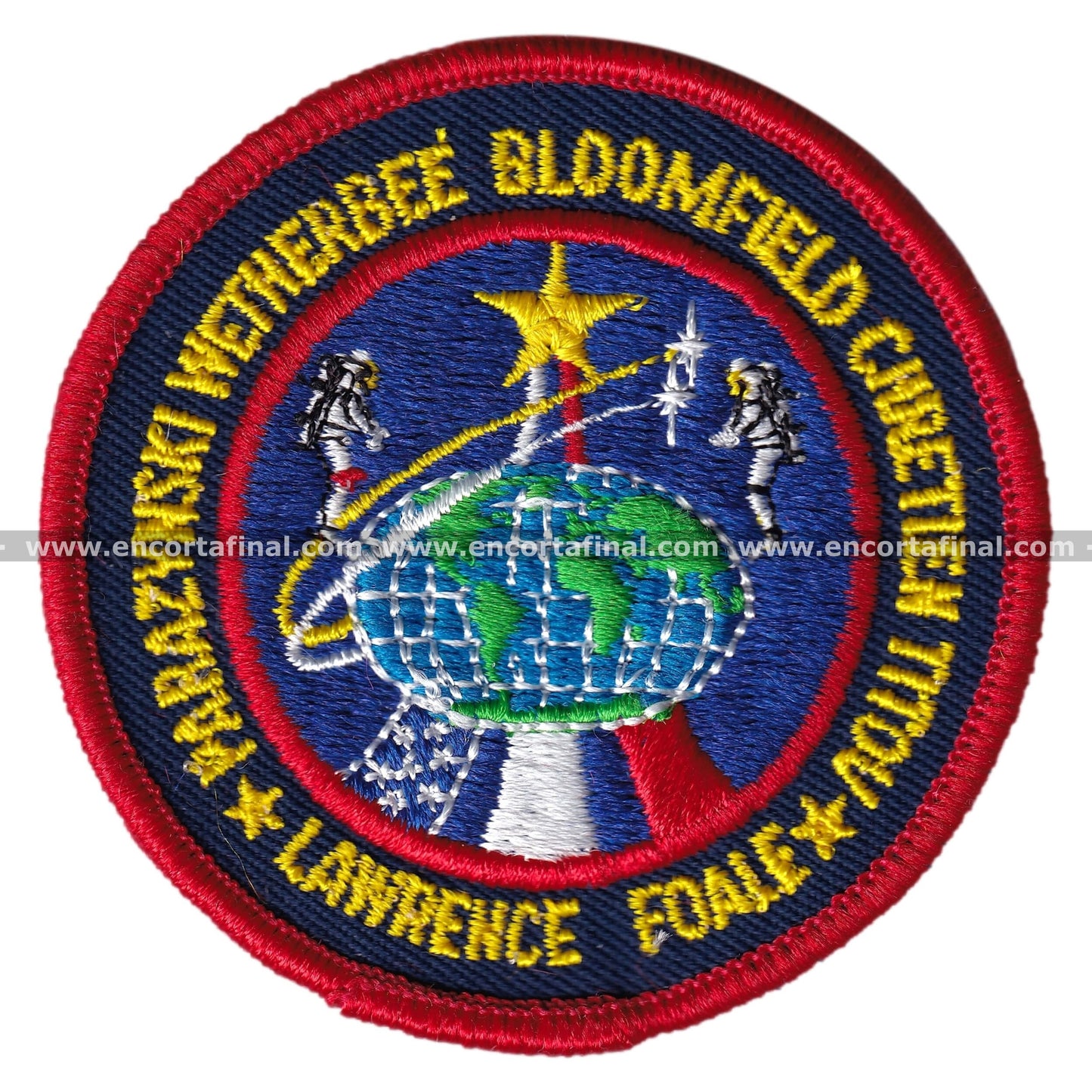 NASA Patch - Lawrence Foale Parazynski Wetherbee Bloomfield Chretien Titov