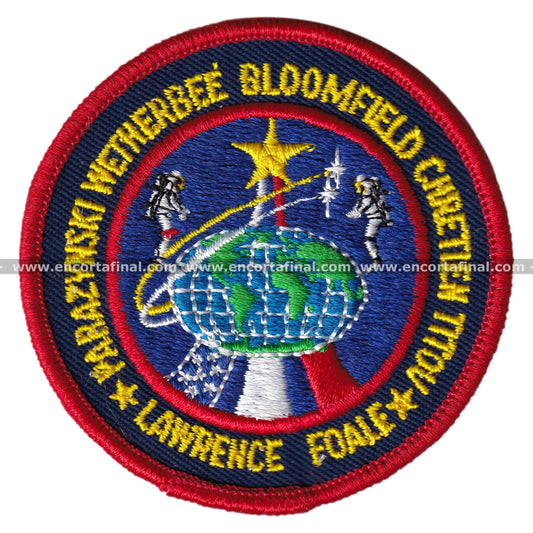 NASA Patch - Lawrence Foale Parazynski Wetherbee Bloomfield Chretien Titov