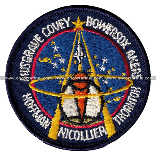 NASA Patch - Musgrave Covey Bowersox Akers Hoffman Nicollier Thornton