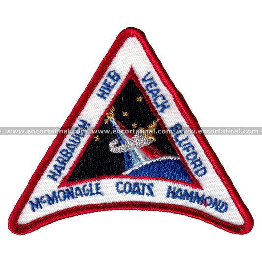 NASA Patch - Mission STS-39 - Harbaugh Hieb - Veach Bluford - McMonagle Coats Hammond