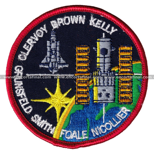 NASA Patch - Clervoy Brown Kelly Grunsfeld Smith Foale Nicollier