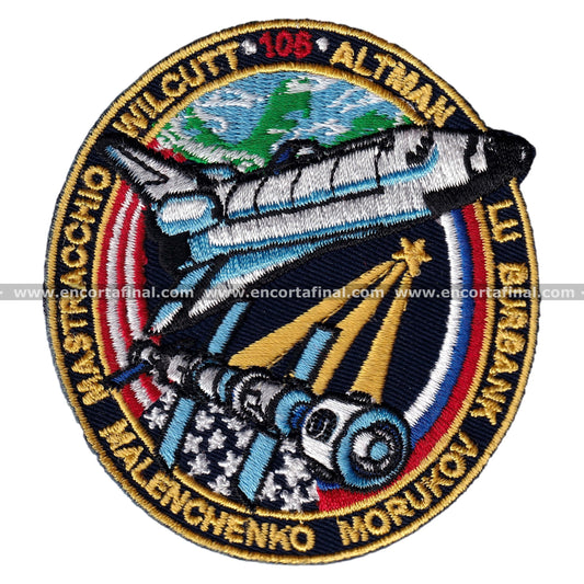 NASA Patch - Mission STS-106 - Mastracchio Wilcutt Altman Lu Burbank Malenchenko Morukov