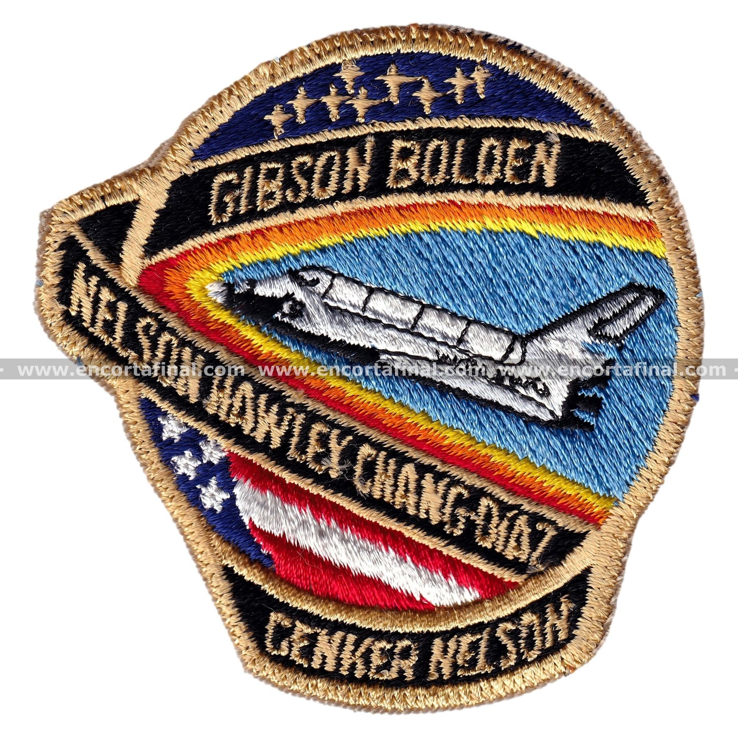 NASA Patch - Mission STS-61C - Gibson Bolden - Nelson Hawley Chang-Díaz - Cenker Nelson