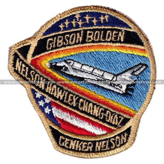 NASA Patch - Mission STS-61C - Gibson Bolden - Nelson Hawley Chang-Díaz - Cenker Nelson