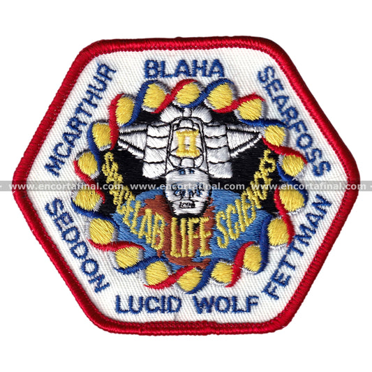 NASA Patch - Mission STS-58 - McArthur Blaha Searfoss Seddon Lucid Wolf Fettman