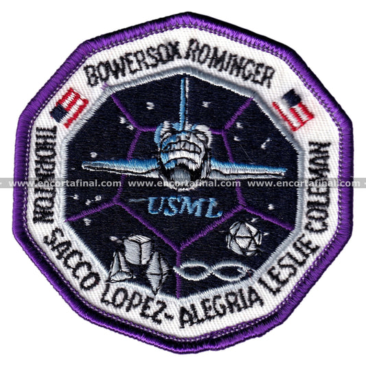 NASA Patch - Mission STS-73 - Bowersox Rominger - Thornton Sacco Lopez-Alegria Leslie Coleman