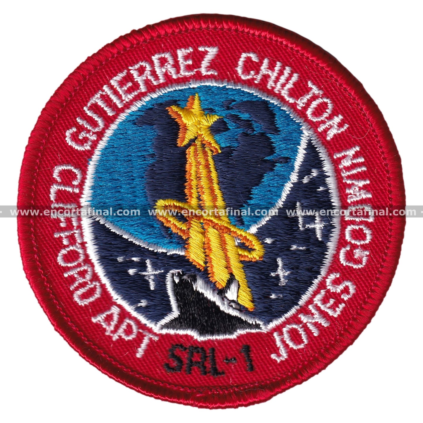 NASA Patch - Gutierrez Chilton - Clifford Apt - Jones Godvin - SRL-1