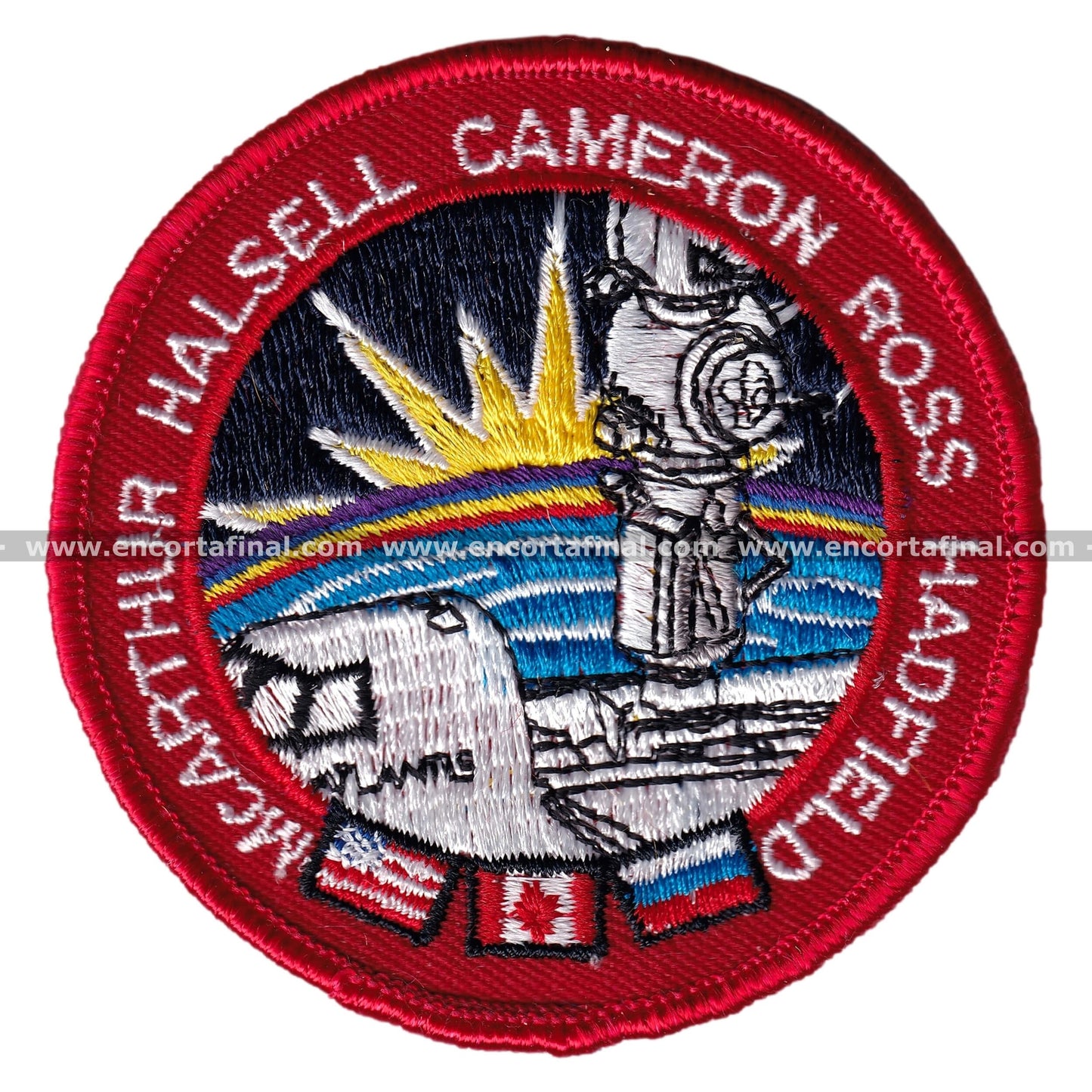 NASA Patch - Mission STS-74 - Mc Arthur Halsell Cameron Ross Hadfield