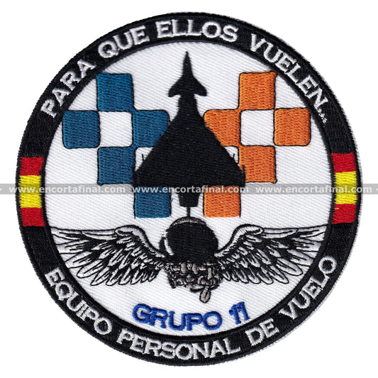 Parche Ejercito del Aire - Grupo 11 - Para Que Ellos Vuelen... - Equipo Personal De Vuelo