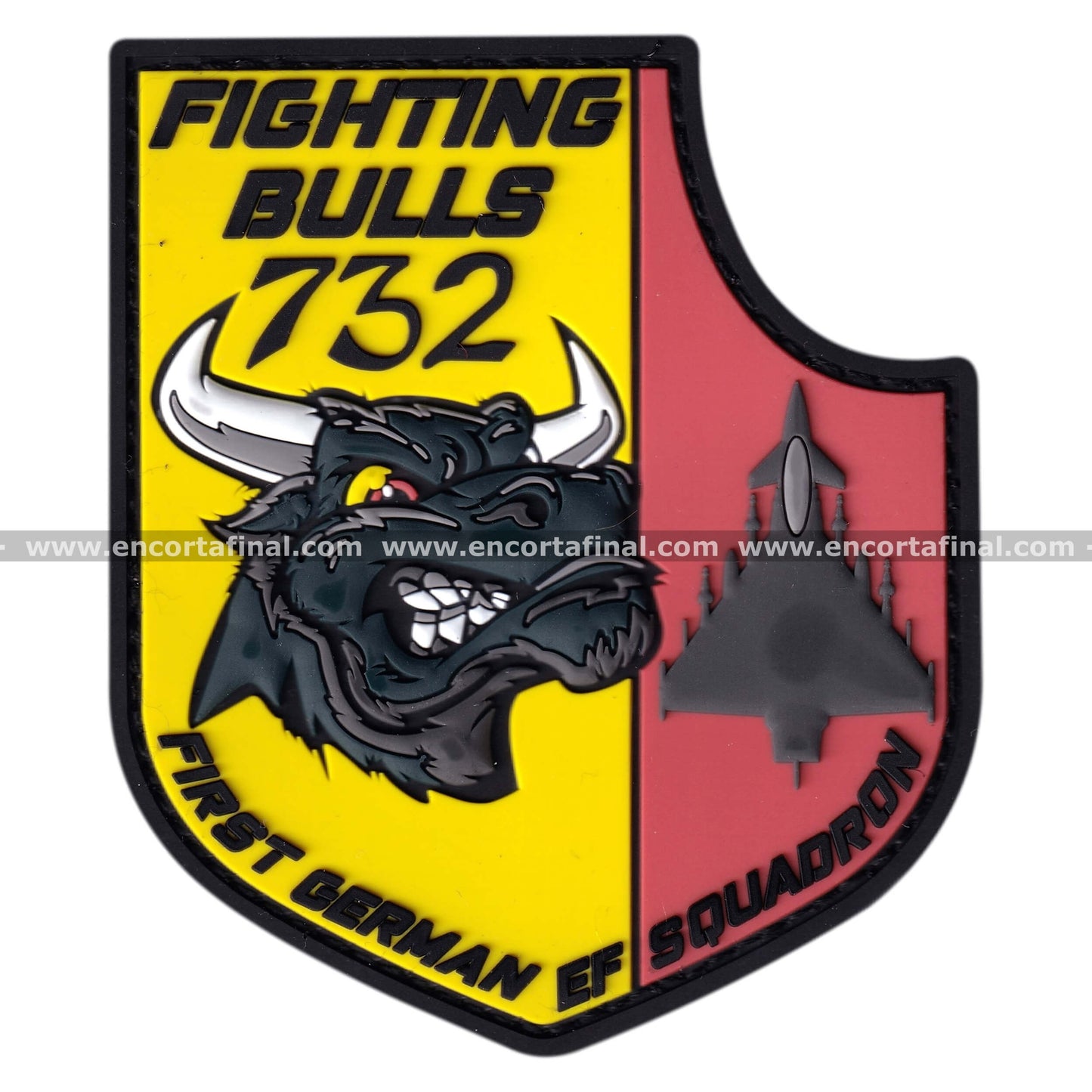 Parche Luftwaffe  - Fighting Bulls - First German EF SQN - 732