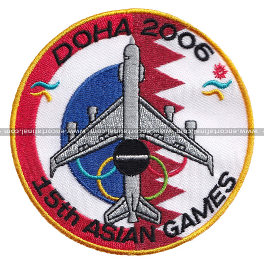 Parche French Air Force - DOHA 2006 - 15th Asian Games - Boeing E-3 Sentry AWACS