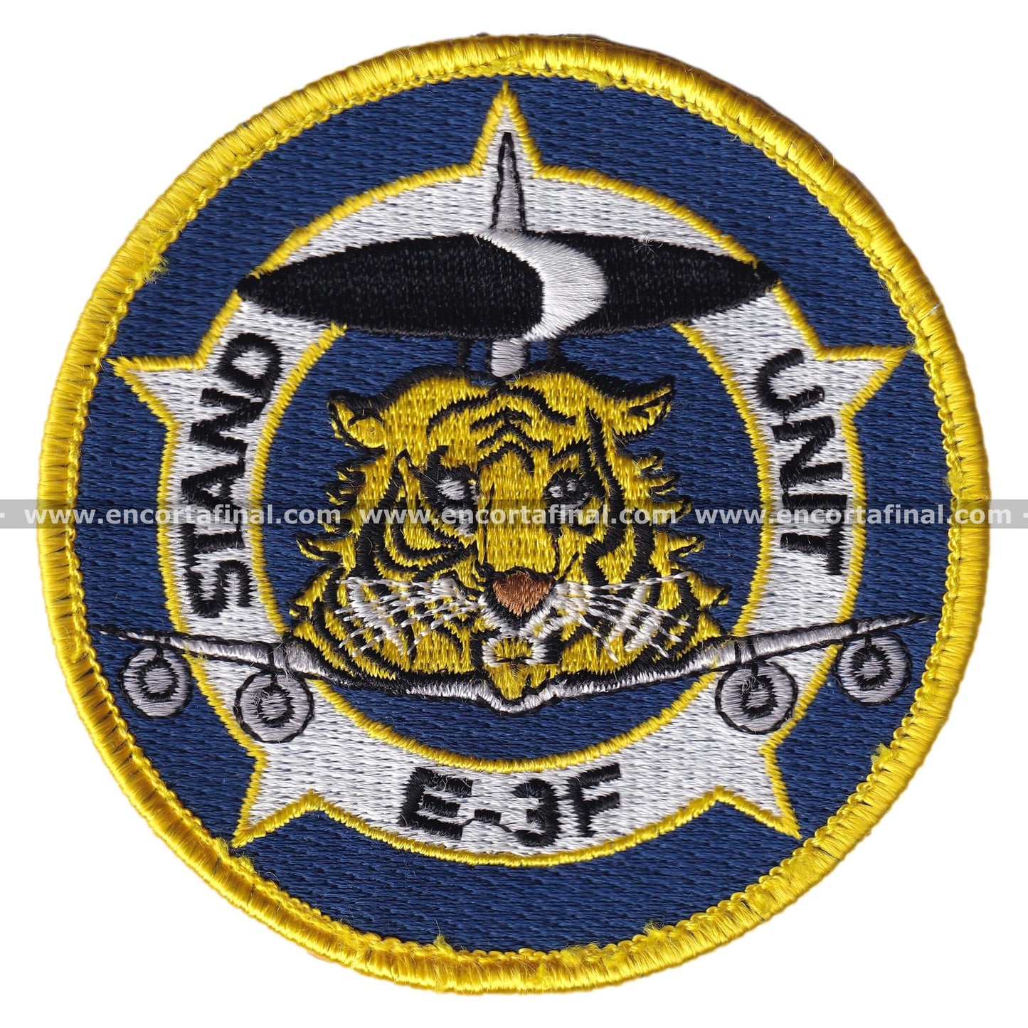 French Air Force Patch - Stand Unit - E-3F - Boeing E-3 Sentry AWACS