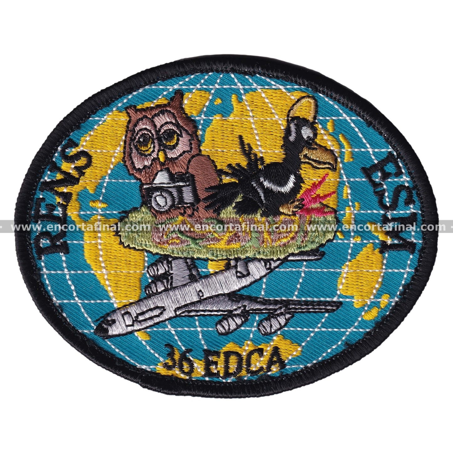 French Air Force Patch - RENS - ESM - 36 EDCA - Boeing E-3 Sentry AWACS